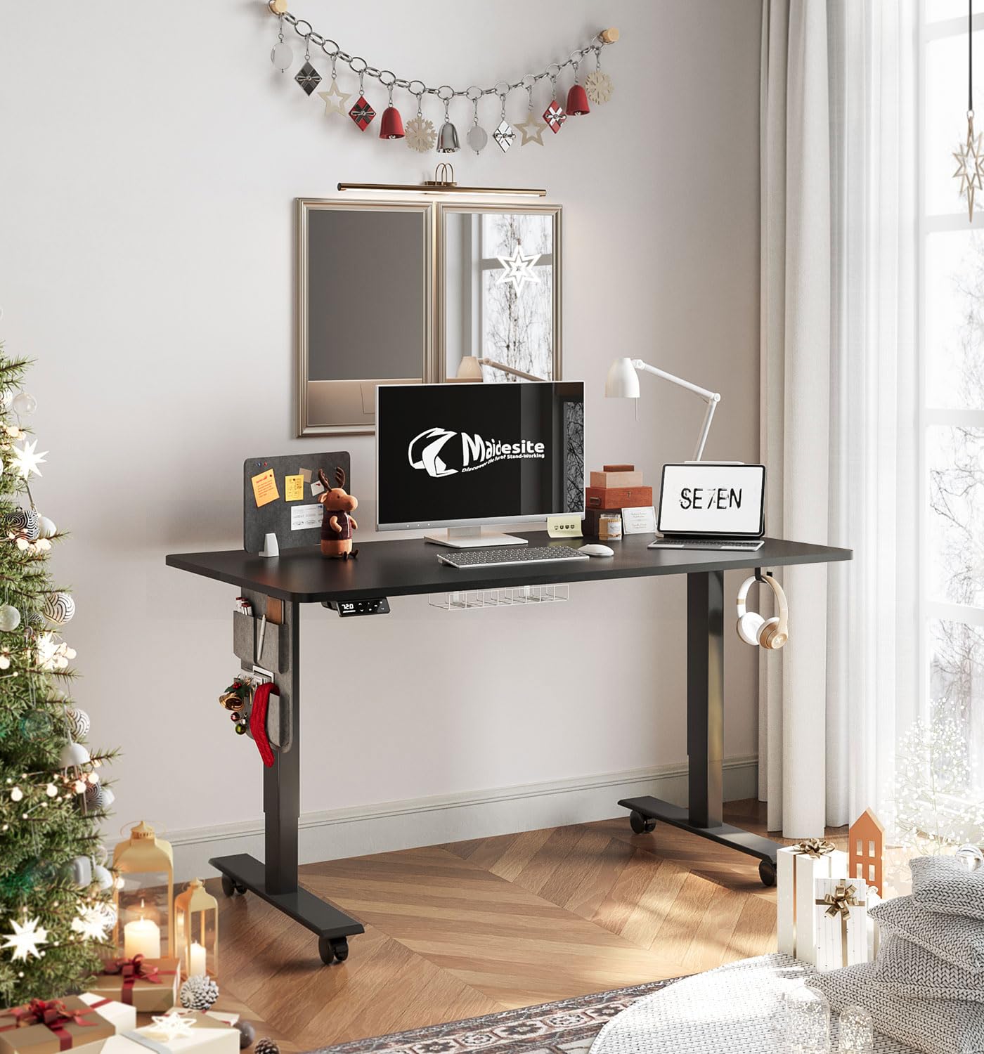 Birou Maidesite SN1 reglabil electric 120x60 cm, 4 memorii