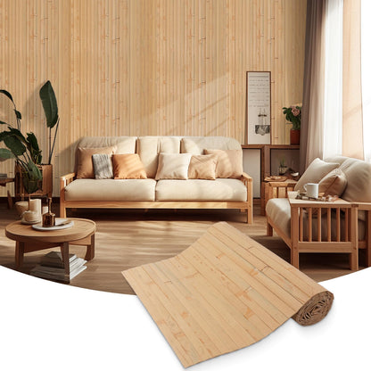 Panou perete Bamboo Wall Panel 1.2x2.4m bambus natural