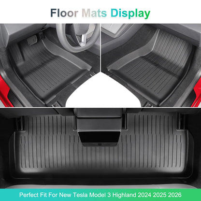 Covorase auto GAFAT Tesla Model 3 Highland TPE 3D, margine inalta