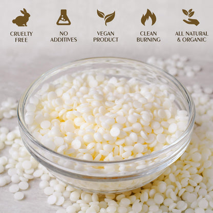 Ceara naturala de soia Waxcanpy pentru lumanari, 20lb