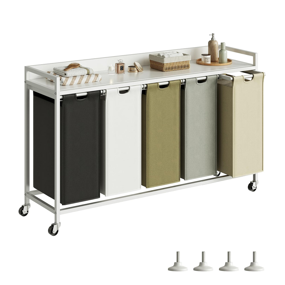 Cos rufe Herture PF04XLE 3 compartimente 180L roti detasabile