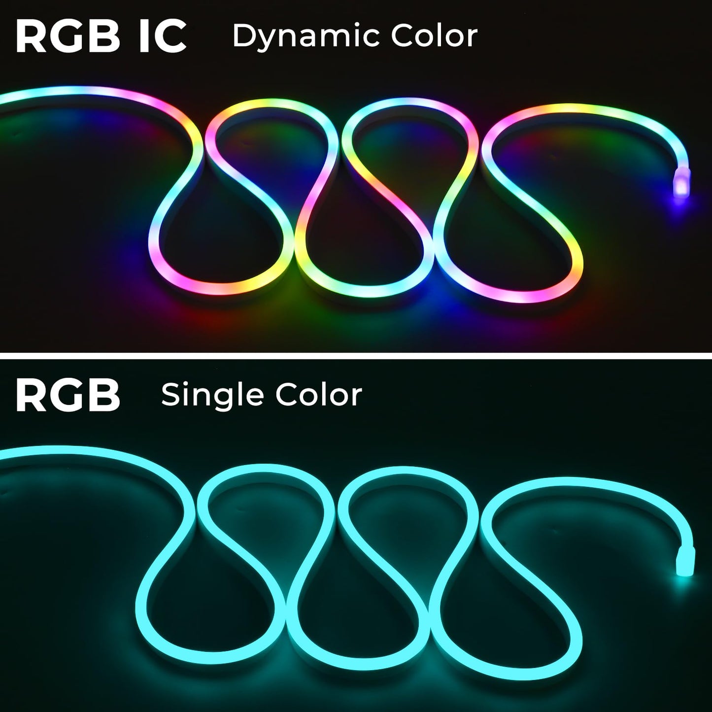 Banda LED BERIXDEEP RGB IC 3m 5V USB App Control IP65