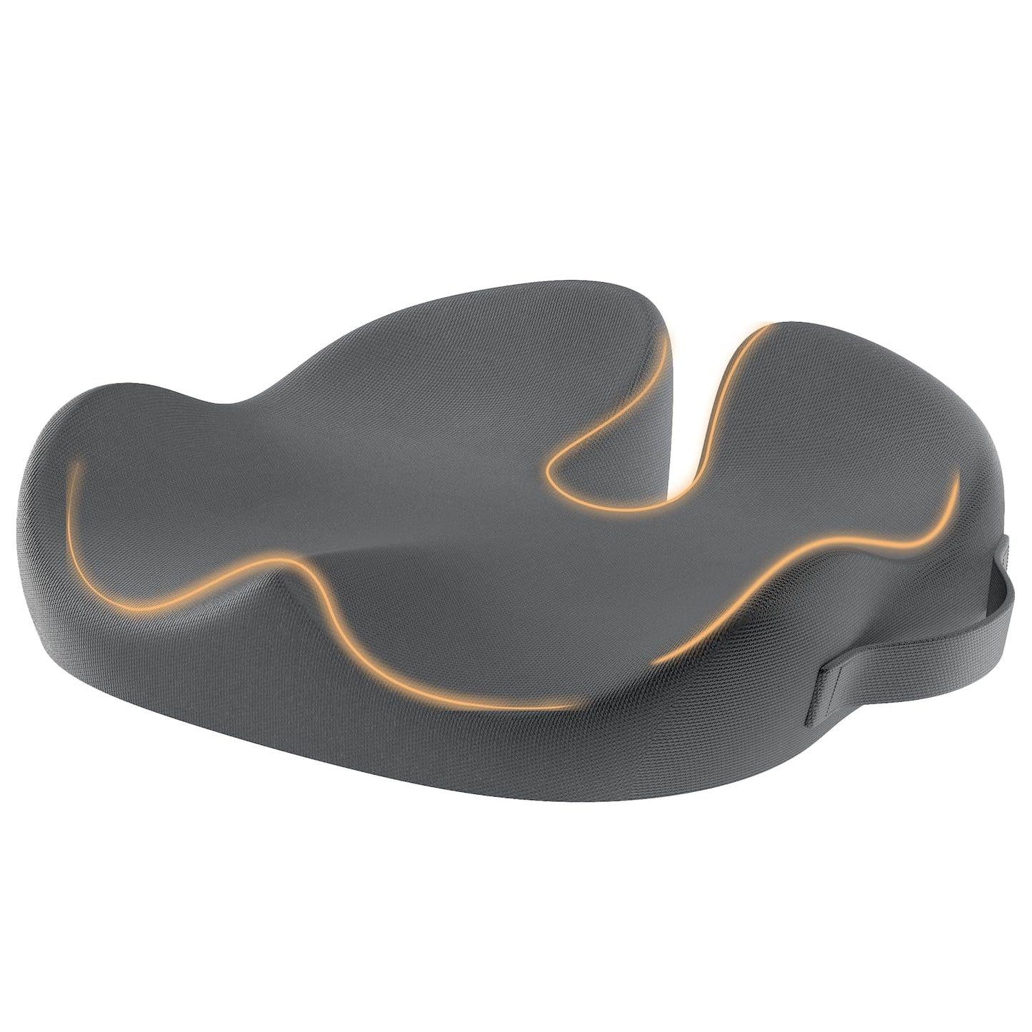 Perna sezut ProtoArc SC Butterfly Memory Foam XL ergonomica neagra