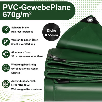 Prelata Wellmall-Hula WGJY02 PVC 670 gm2 impermeabila rezistenta