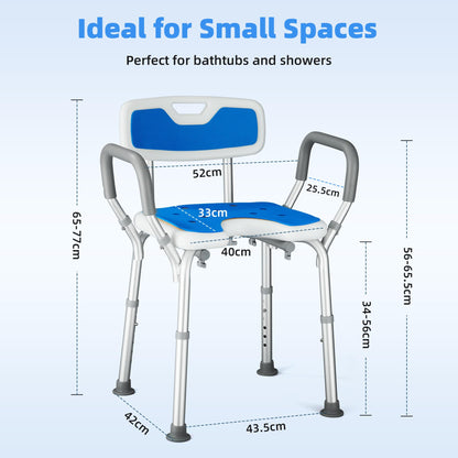 Scaun dus Modundry XZY-M-5003U reglabil 6 trepte, 180 kg