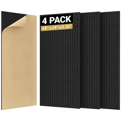 Panouri acustice TONOR 4 Pack 121.9 x 59.9 cm autoadezive