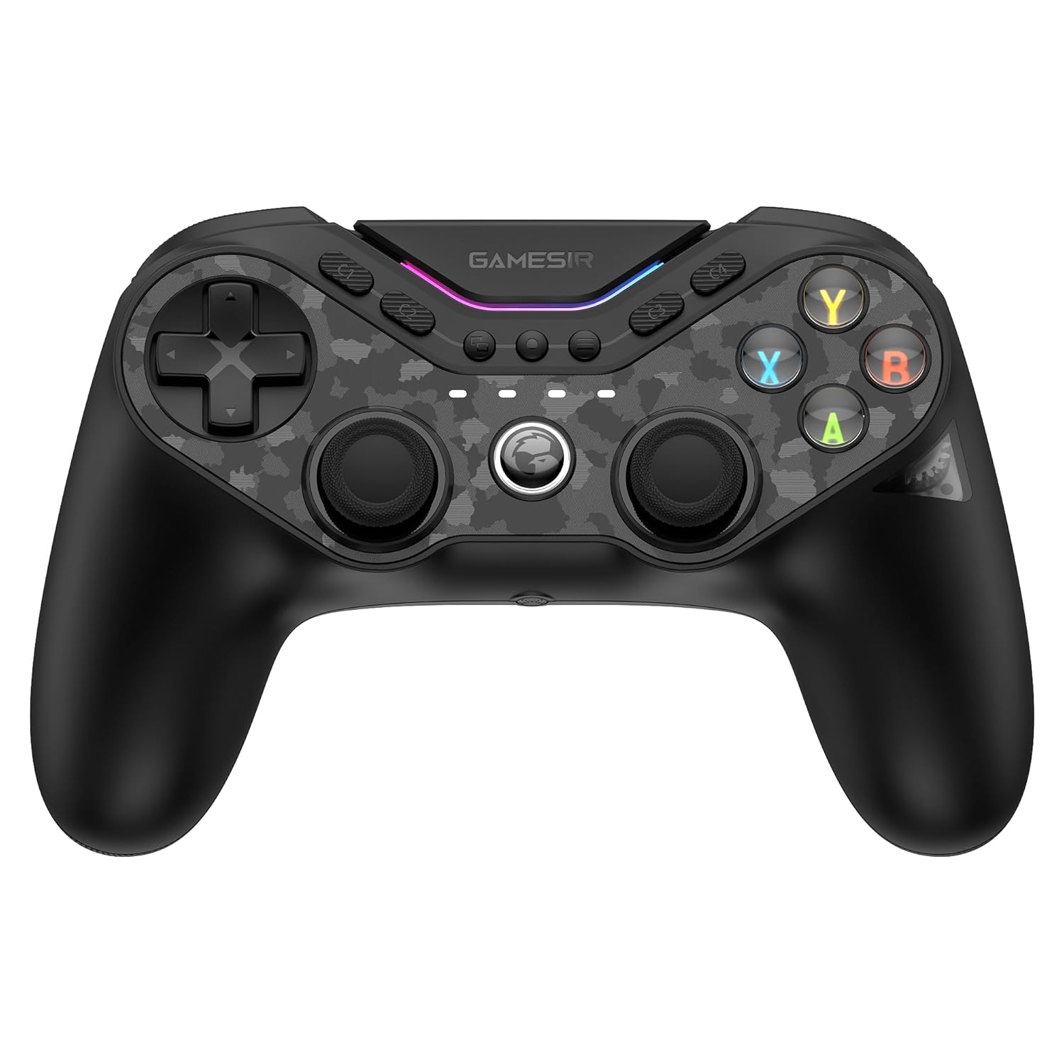 GameSir Tarantula Pro Wireless PC Controller - Switchable ABXY Buttons, TMR Joysticks, 9 Mappable Buttons for PC/Switch/iOS/Android, RGB Lighting