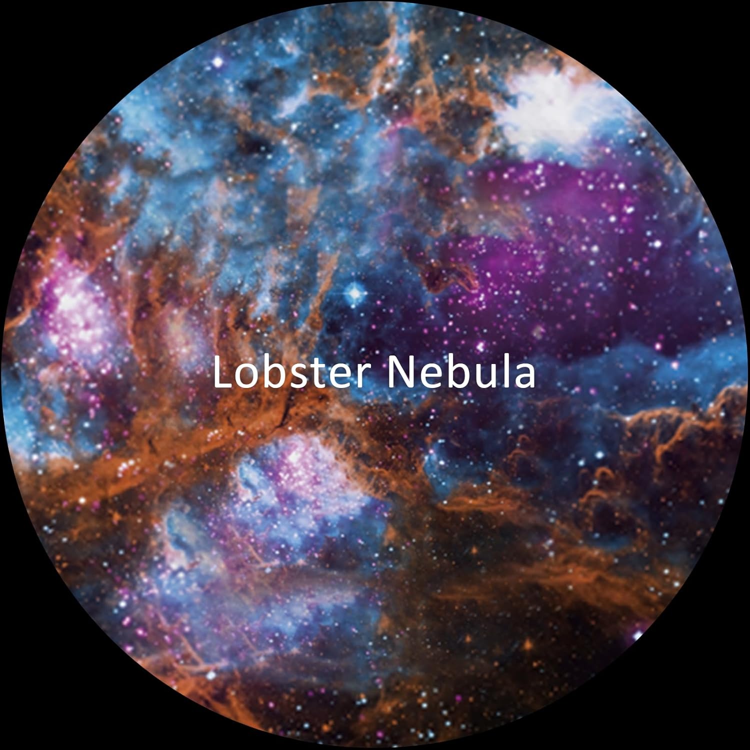 Realistic Discs for Ainael Meteor and Galaxy Projector - 5K Ultra HD Slides for Home Planetarium, 6-Disc Set Without Projector (Nebula 1)