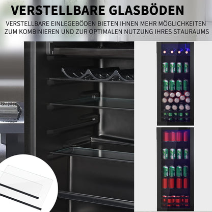 Frigider Merax 128 L Compresor silentios 43 dB 3 rafturi
