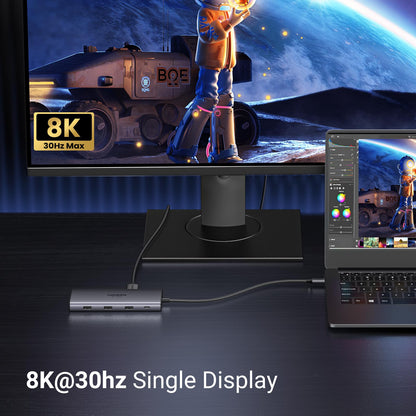 Docking station UGREEN Revodok Pro 10 in 1 2x HDMI 4K 60Hz