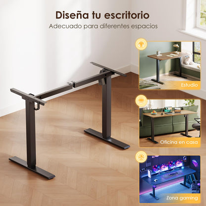 Birou reglabil OffiGo Lift Table Structure 1 motor, 70-115 cm