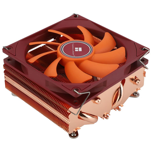 Thermalright AXP90-X53 Full Copper Cooler CPU Low Profile 53mm, Ventilator 2700RPM Silentios, Compatibil AM4/AM5/Intel 1700