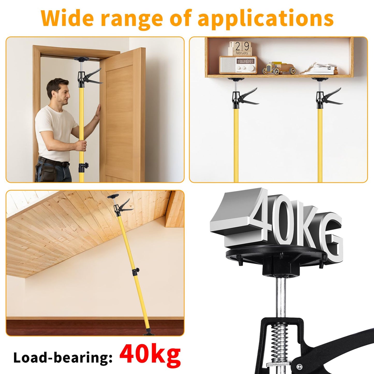 Suport telescopic VexNook HGGJ002-A0E0 50-115 cm set 2 buc