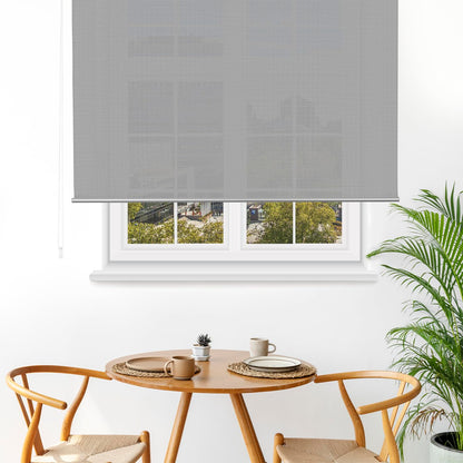 Rulou MERCURY TEXTIL 135x200 cm 5% deschidere, gri, manual
