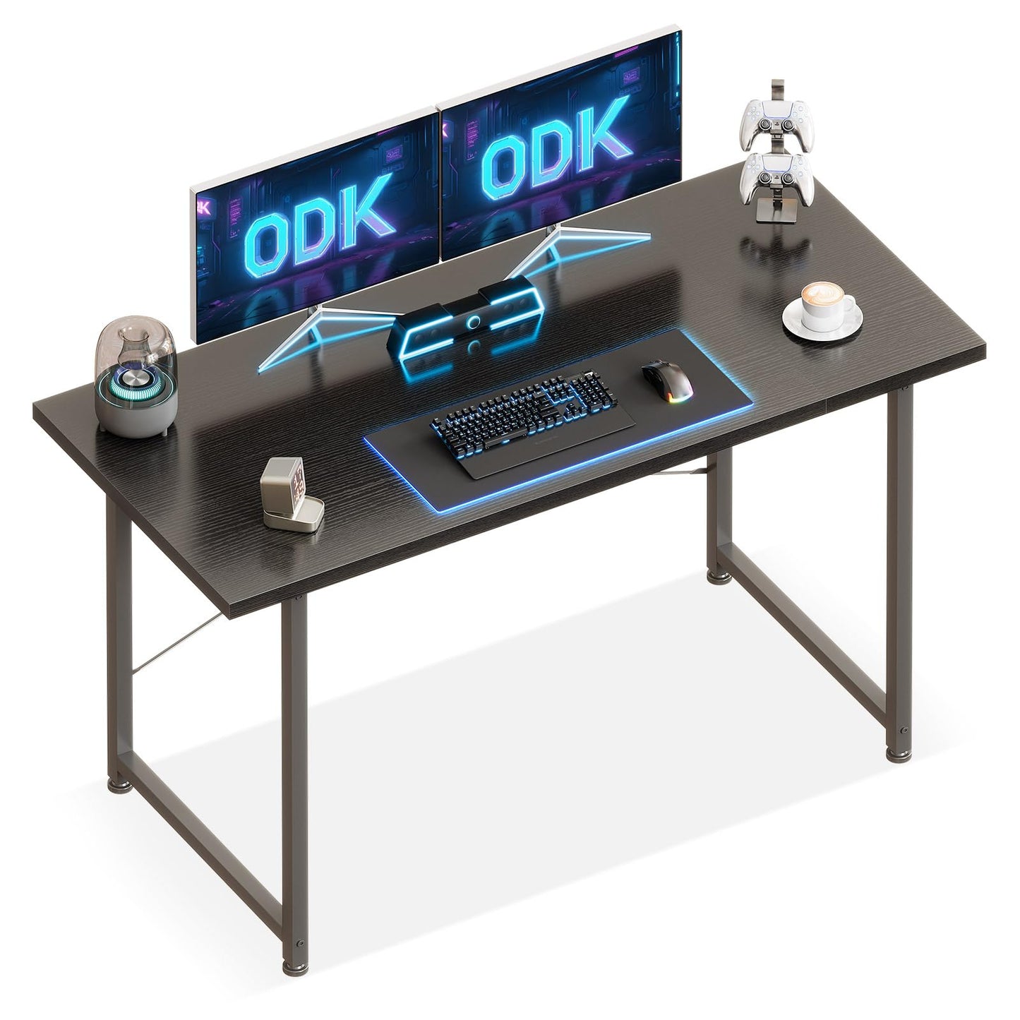 Birou ODK Small Desk 100x48 cm Alb Modern cu Sertar