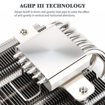 Thermalright AXP-120-X67 Black ARGB Low Profile CPU Air Cooler