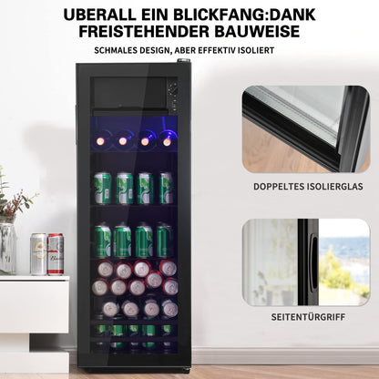 Frigider Merax 128 L Compresor silentios 43 dB 3 rafturi