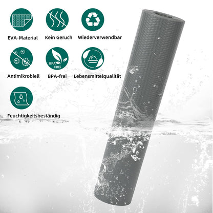 Covoras sertar HAUSPROFI 50x600 cm EVA antibacterian gri