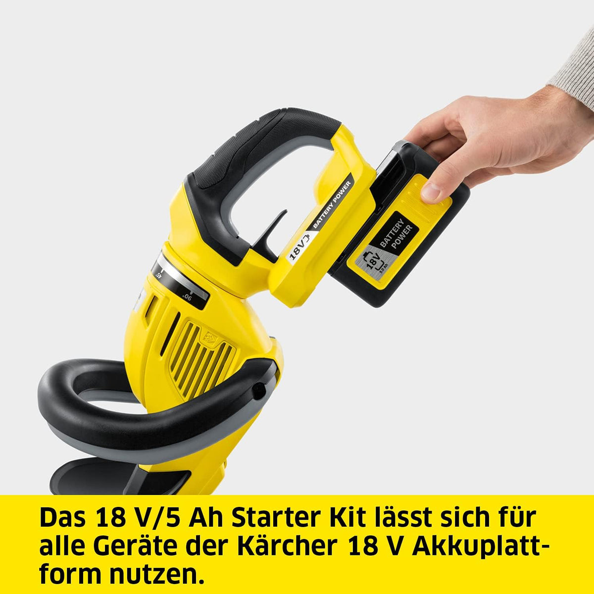 Kit de pornire KÄRCHER Battery Power, 18 V/5 Ah