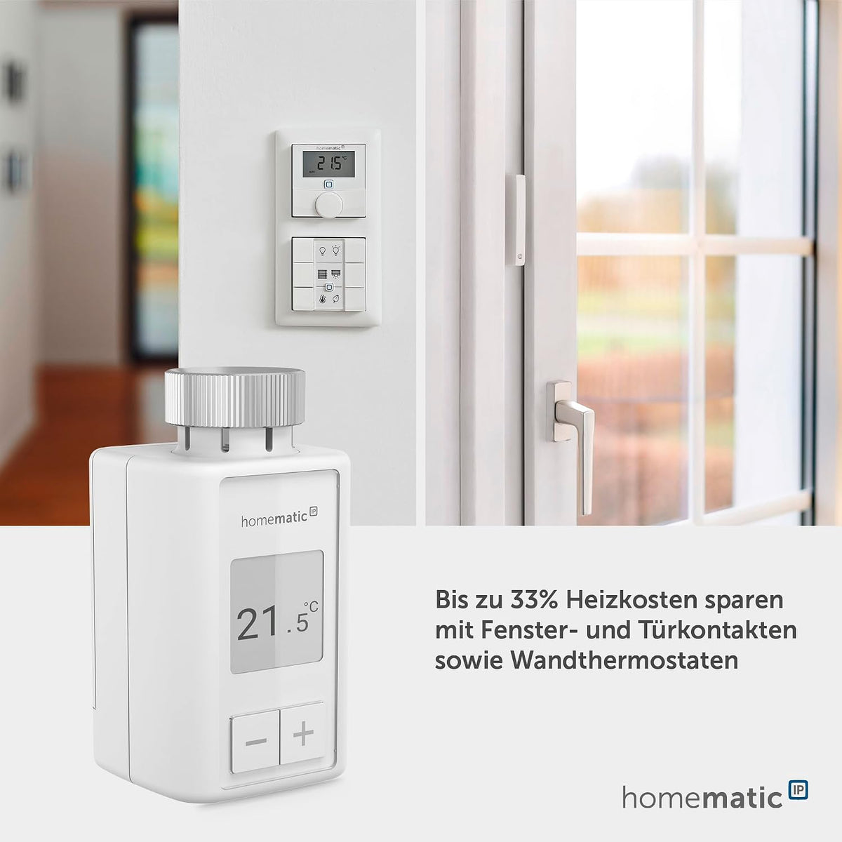 Termostat pentru radiator Homematic IP Flex