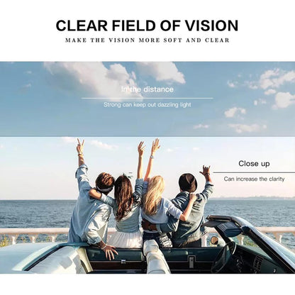 HWYYLX Retro Oval Polarized Sunglasses For Men Women, Vintage Depp Style Round Sunglasses, Fashion UV400 Protection Tinted Lens Carnival Sun Glasses