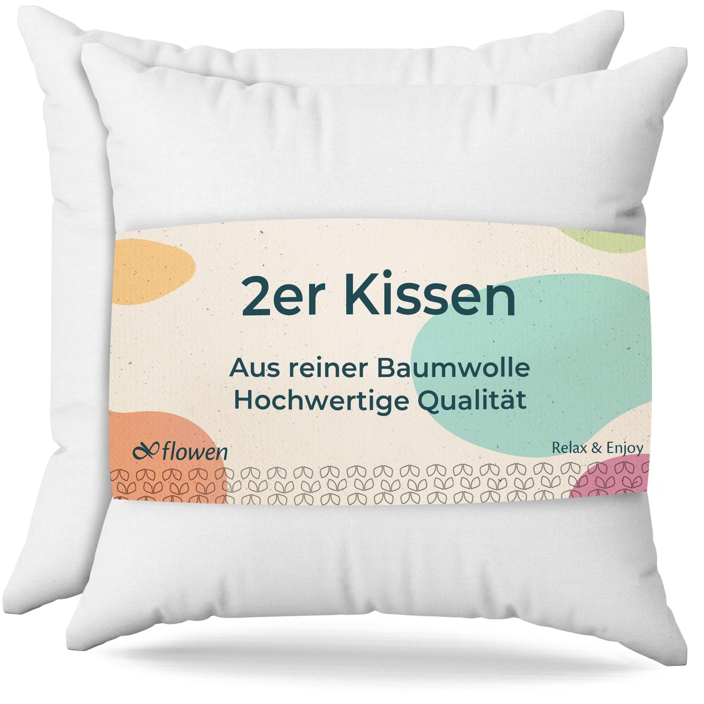 Perna Flowen B0DBM6H1SY 50x70 cm, hipoalergenica, lavabila