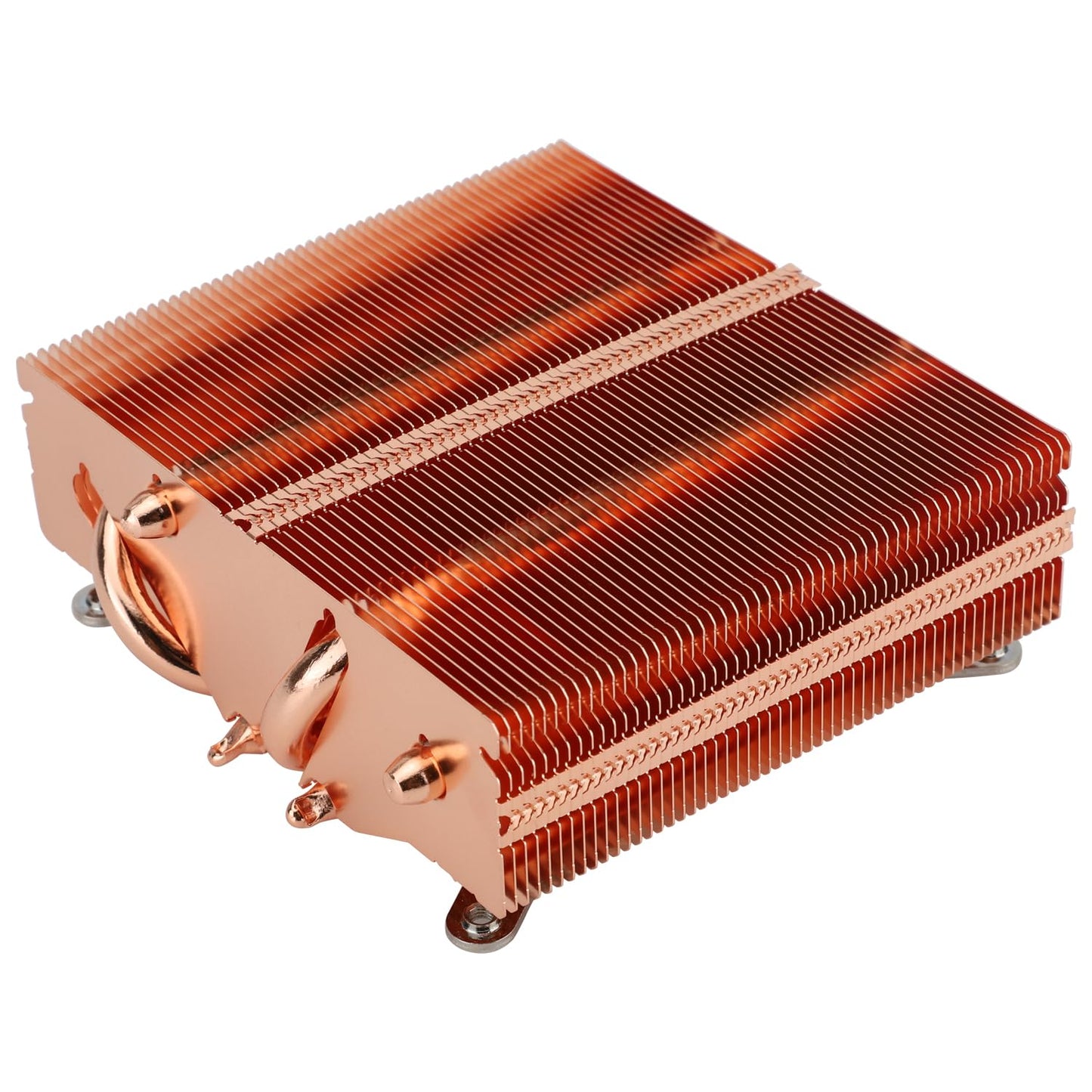 Thermalright AXP90-X53 Full Copper Cooler CPU Low Profile 53mm, Ventilator 2700RPM Silentios, Compatibil AM4/AM5/Intel 1700