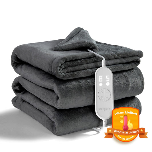 Patura electrica CELESTA Flannel 200x180 cm 9 trepte, auto-off