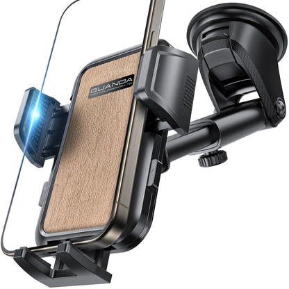 Car phone holder air vent, Car Phone Holder Mount 360° Rotation, Adjustable Clip, Big Phone & Thick Case Friendly, Compatibility Fit for All 4"-7" Smartphone, Universal phone car holder