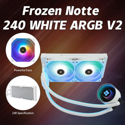 Cooler Procesor Thermalright Frozen Notte 240 White ARGB