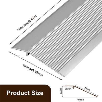 Profil trecere EUBSWA aluminiu autoadeziv 10-35 mm, 90 cm