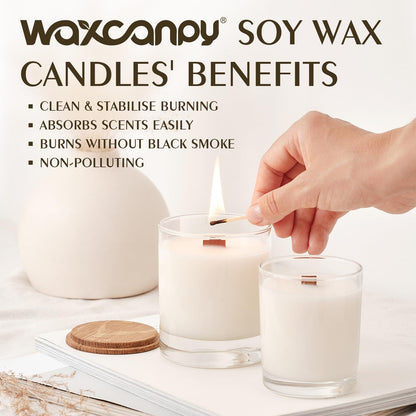 Ceara naturala de soia Waxcanpy pentru lumanari, 20lb