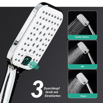 Dus OFFO BR-SDS-000-000-E03 inox crom 30x30 cm reglabil