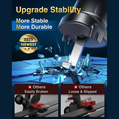 VANMASS for MagSafe Car Mount【2025 Upgraded TOP Magnet & Clip Hook】Magnetic Cell Phone Holder for Vent, Universal Cellphone Stand Truck Cradle Accessories for iPhone 16 15 14 13 12 11 Android Samsung
