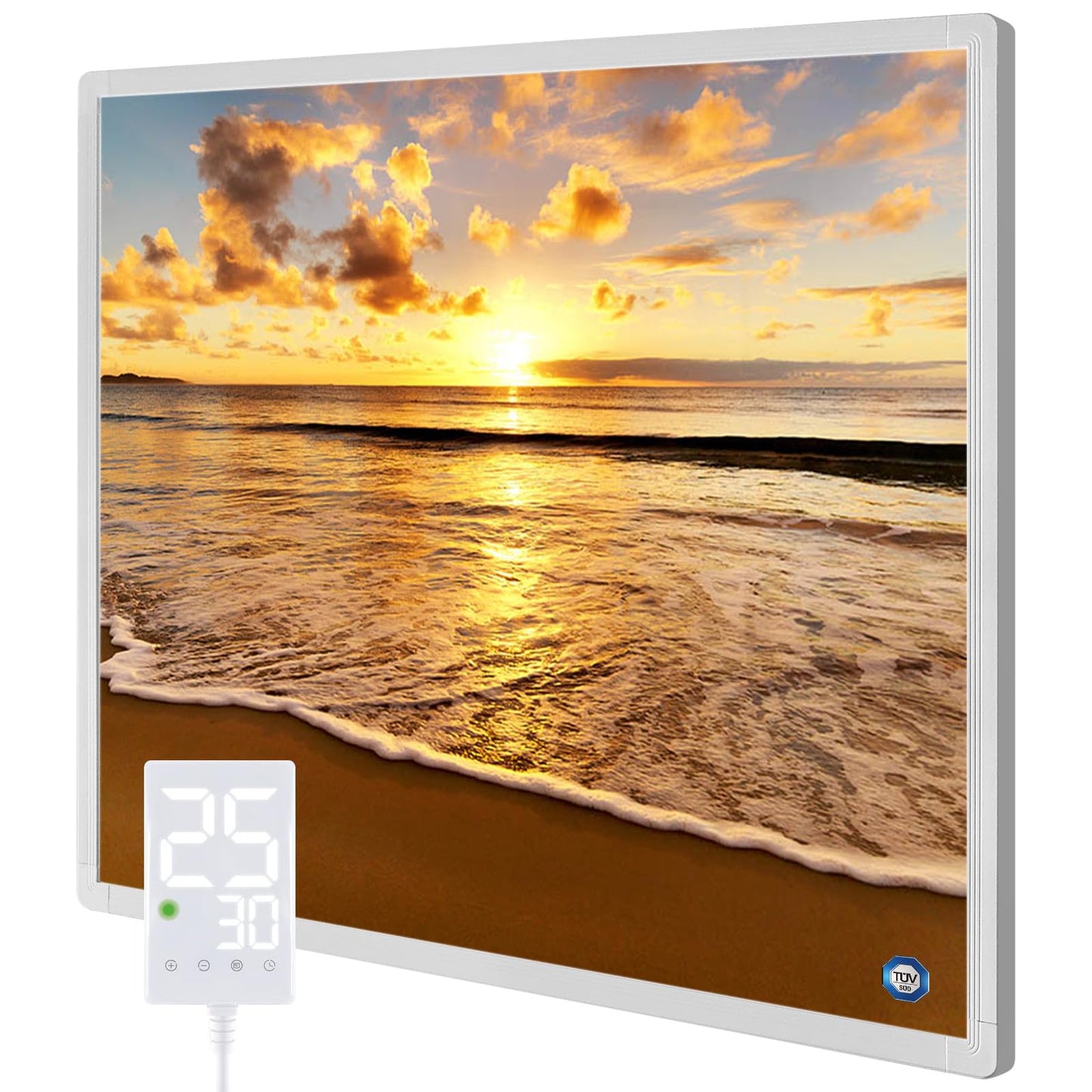 Incalzitor Infrared Hocosyme 1000W Lake, Termostat Tactil