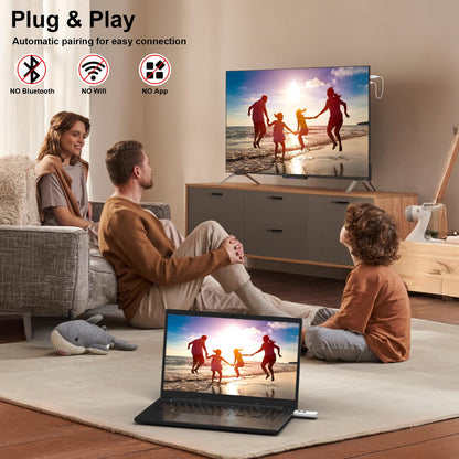 Transmitator si receptor HDMI wireless PWAY R-1 R-1 1080P60Hz 30m 2.4G 5G