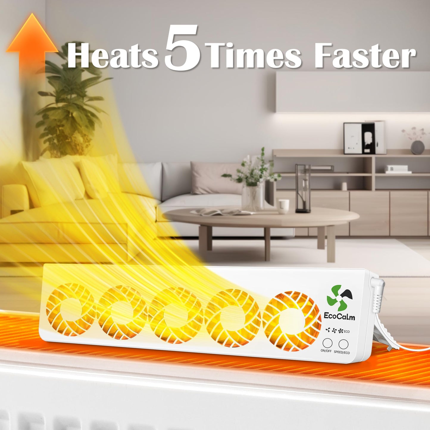 Radiator booster ecoCalm 3.0 5W 3 viteze pentru calorifer