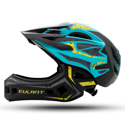 EULANT Kids Bike Helmets,Skate Helmet for Boys & Girls,Full Face Helmet with Chin Guard for Cycle Scooter Roller Skates Motorbike