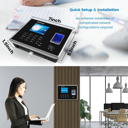 Scanner prezenta HapAttend H2-Plus NEW USB 600 dpi