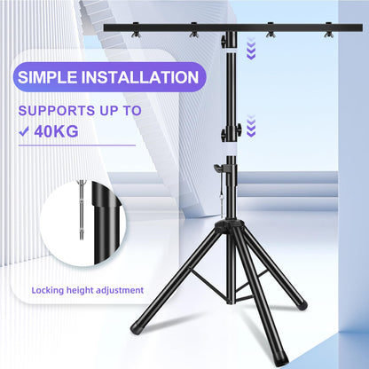 Suport lumini DJ futrue-wolker reglabil 1-2.5 m, 40 kg