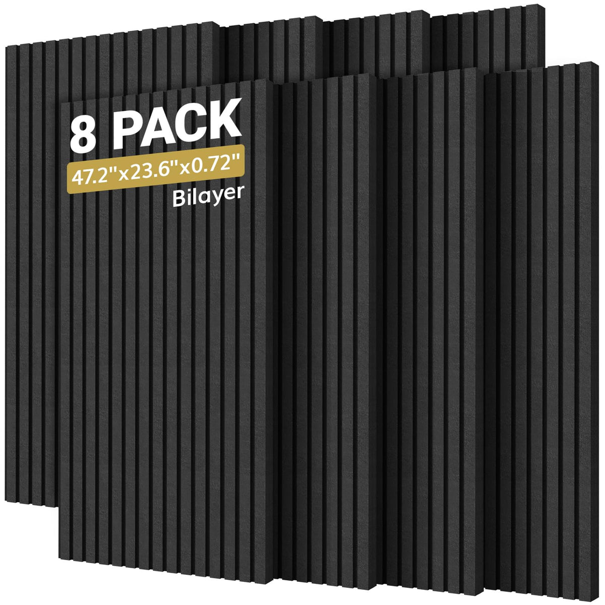 Panouri acustice TONOR 4 Pack 121.9 x 59.9 cm autoadezive