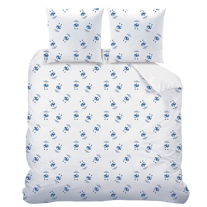 Lenjerie de pat CTI FFF Classic bumbac 240x220 cm reversibila