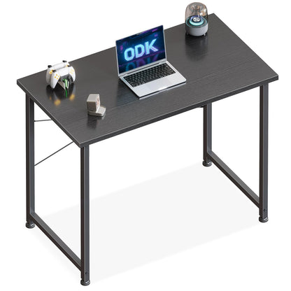Birou ODK Small Desk 100x48 cm Alb Modern cu Sertar