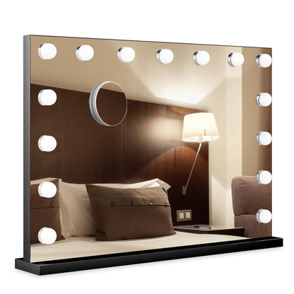 Oglinda cosmetica Bayt Hollywood 58x46 cm LED 10x magnifiere