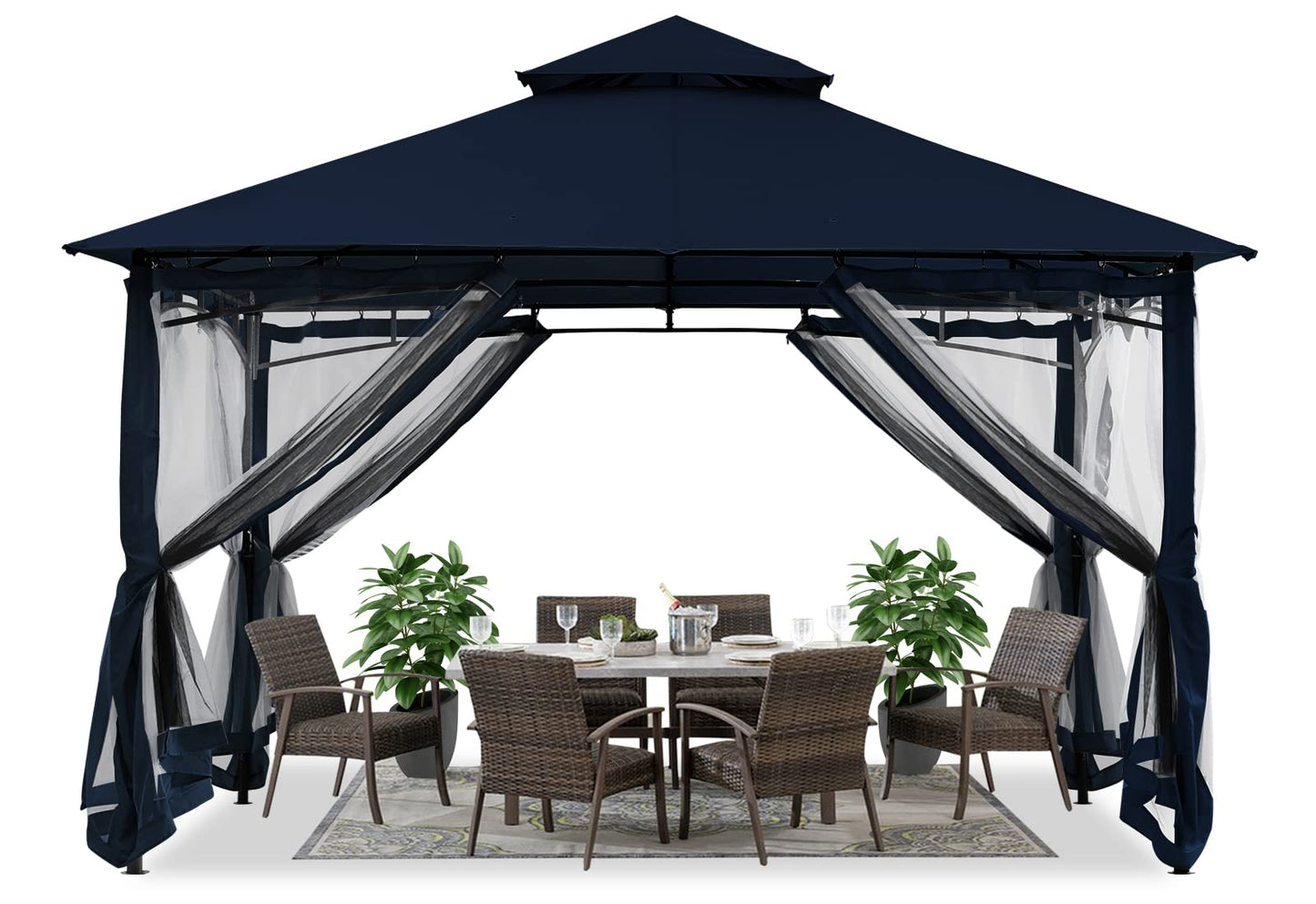 Foisor ABCCANOPY DP Gazebo26 2.5x2.5 m, plasa, impermeabil