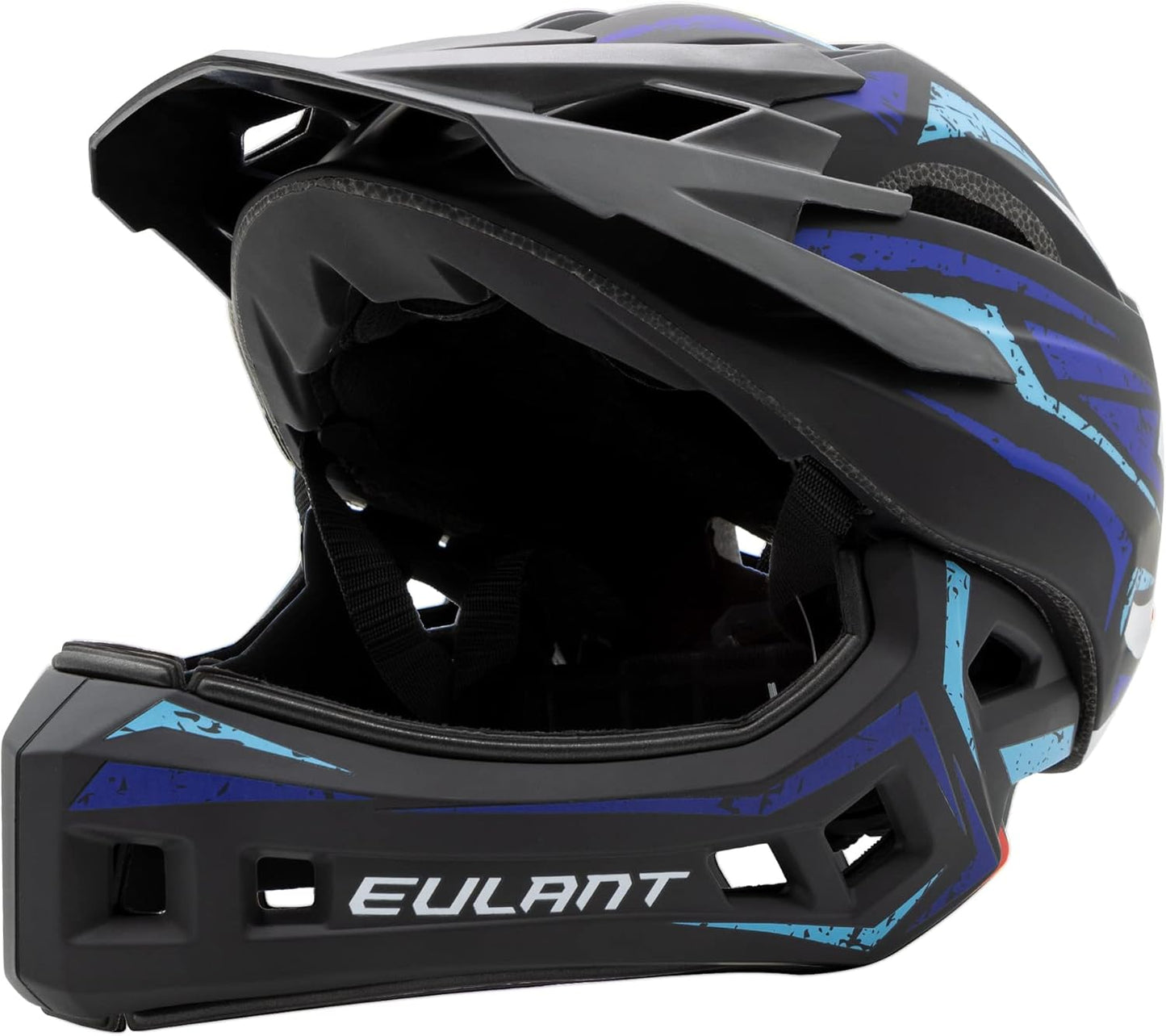 EULANT Kids Bike Helmets,Skate Helmet for Boys & Girls,Full Face Helmet with Chin Guard for Cycle Scooter Roller Skates Motorbike