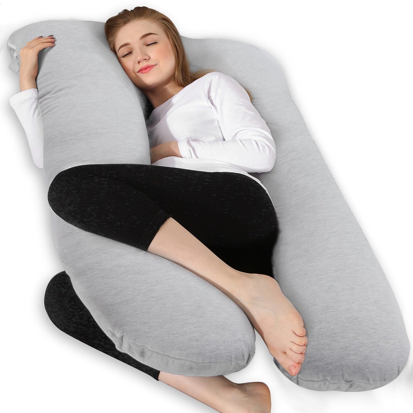 Perna gravide Chilling Home 55URZ U-shaped 140 x 70 cm gri