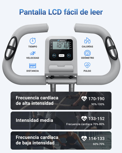 Bicicleta fitness MERACH MR-S15H1 pliabila 4 in 1 rezistenta magnetica