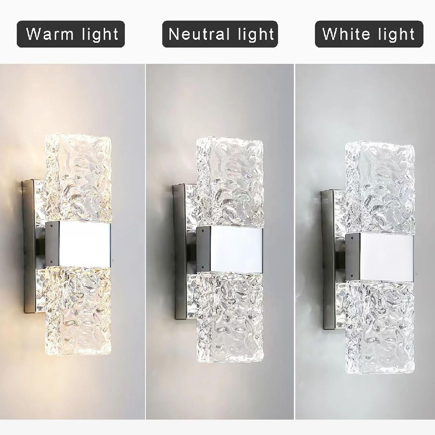 Aplica Nordic Crystal Wall Light LED 3 culori 700 lm Wi-Fi