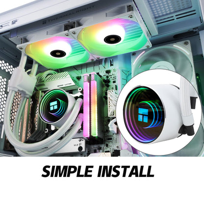 Cooler Procesor Thermalright Frozen Notte 240 White ARGB